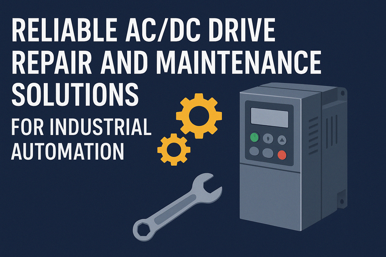 Reliable AC/DC Drive Repair and Maintenance Solutions for Industrial Automation