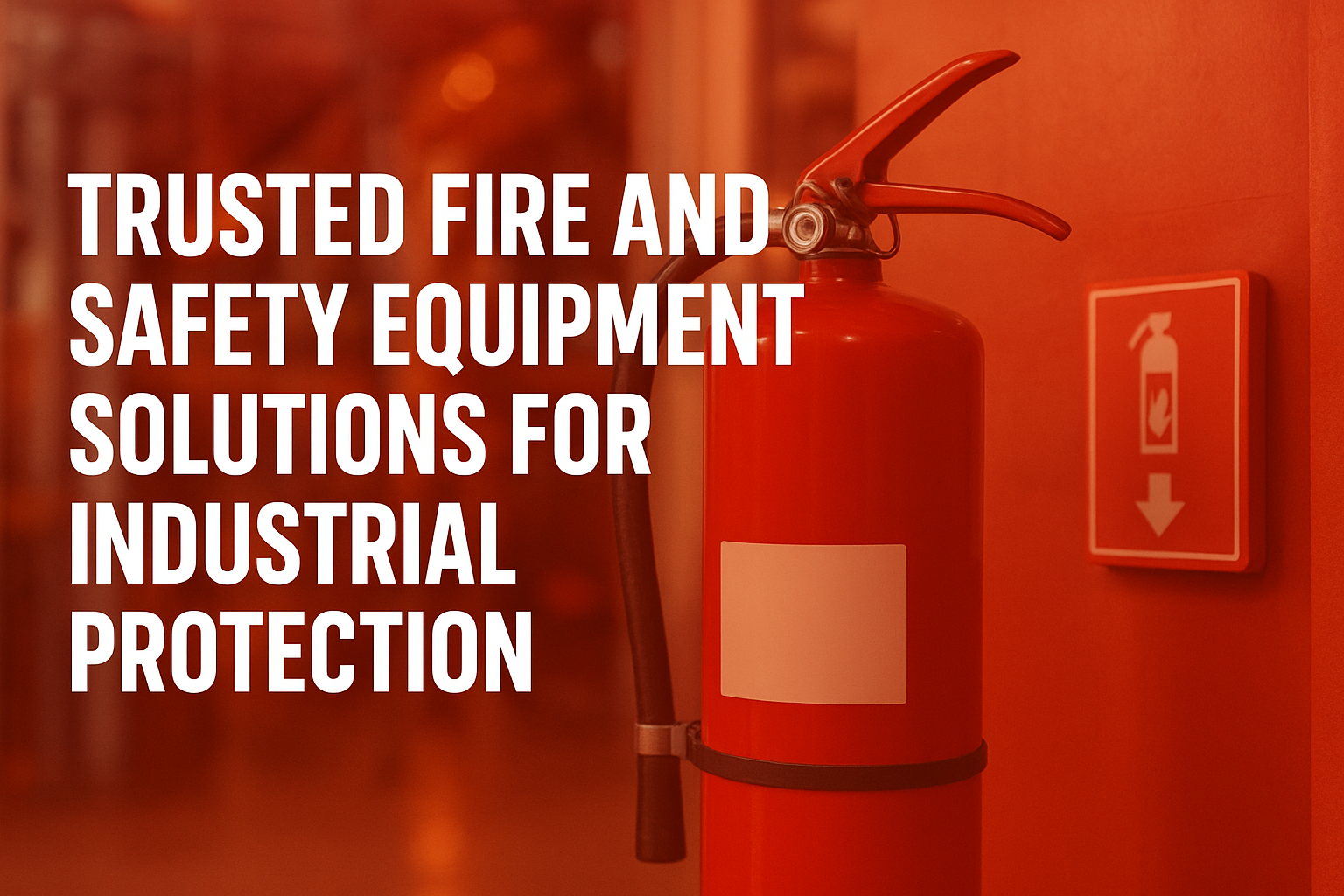 Trusted Fire and Safety Equipment Solutions for Industrial Protection