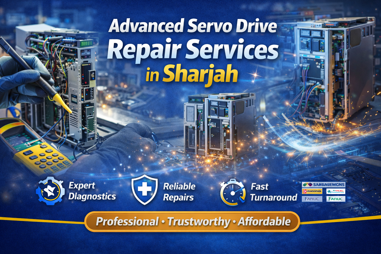 Advanced Servo Drive Repair Services in Sharjah