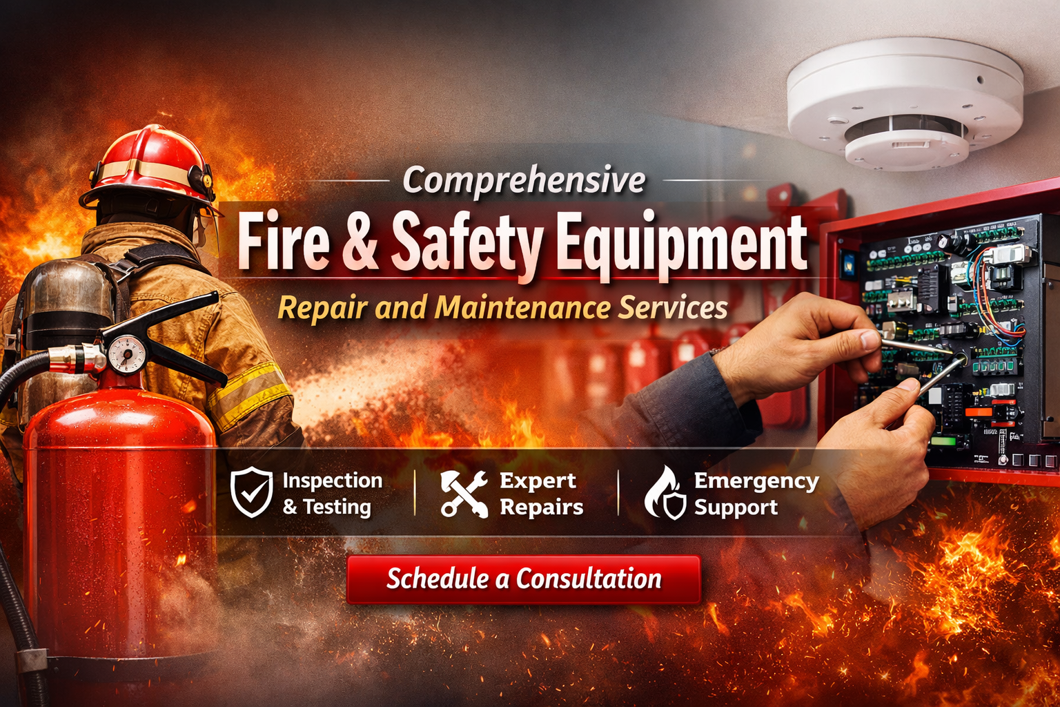 Comprehensive Fire & Safety Equipment Repair and Maintenance Services
