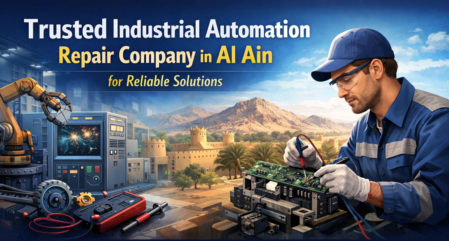 Trusted Industrial Automation Repair Company In Al Ain For Reliable Solutions