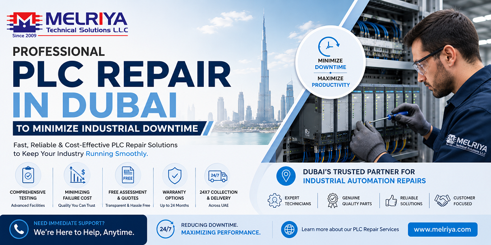 Professional PLC Repair in Dubai to Minimize Industrial Downtime