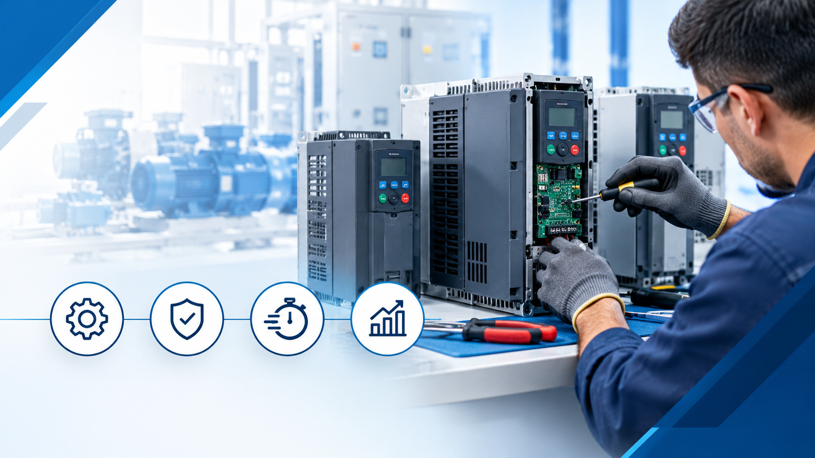 Expert VFD & Industrial Drives Repair Solutions for Businesses